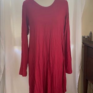 SHEIN red dress